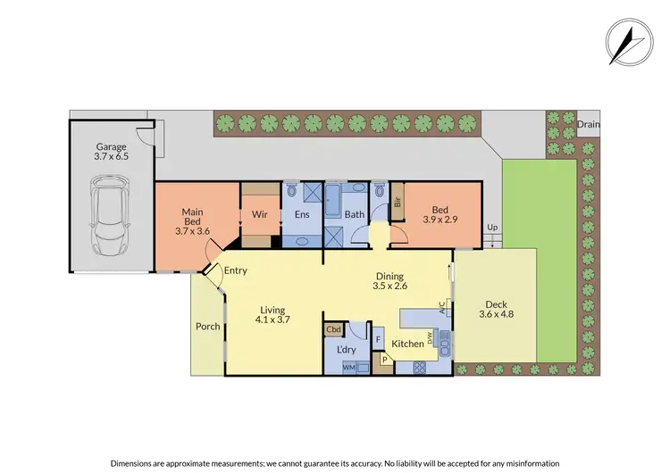 Floorplan of Homely unit listing, 10/6 Elmhurst Road, Bayswater North VIC 3153