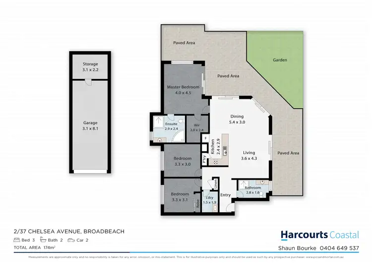 Floorplan of Homely apartment listing, 2/37 Chelsea Avenue, Broadbeach QLD 4218