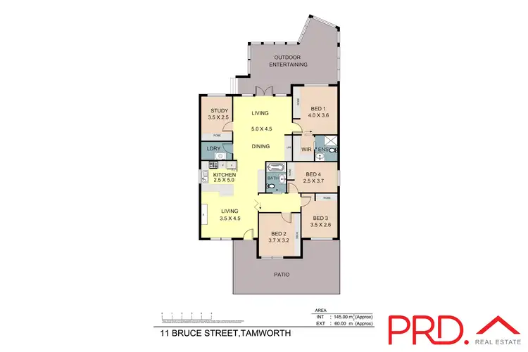 Floorplan of Homely house listing, 11 Bruce Street, Tamworth NSW 2340