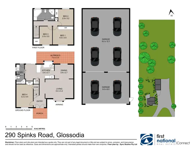 Floorplan of Homely house listing, 290 Spinks Rd, Glossodia NSW 2756