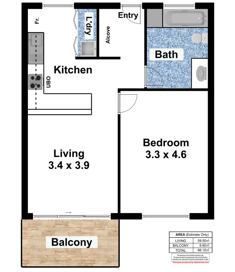 Floorplan of Homely unit listing, 68/62 Seaview Avenue, Wirrina Cove SA 5204