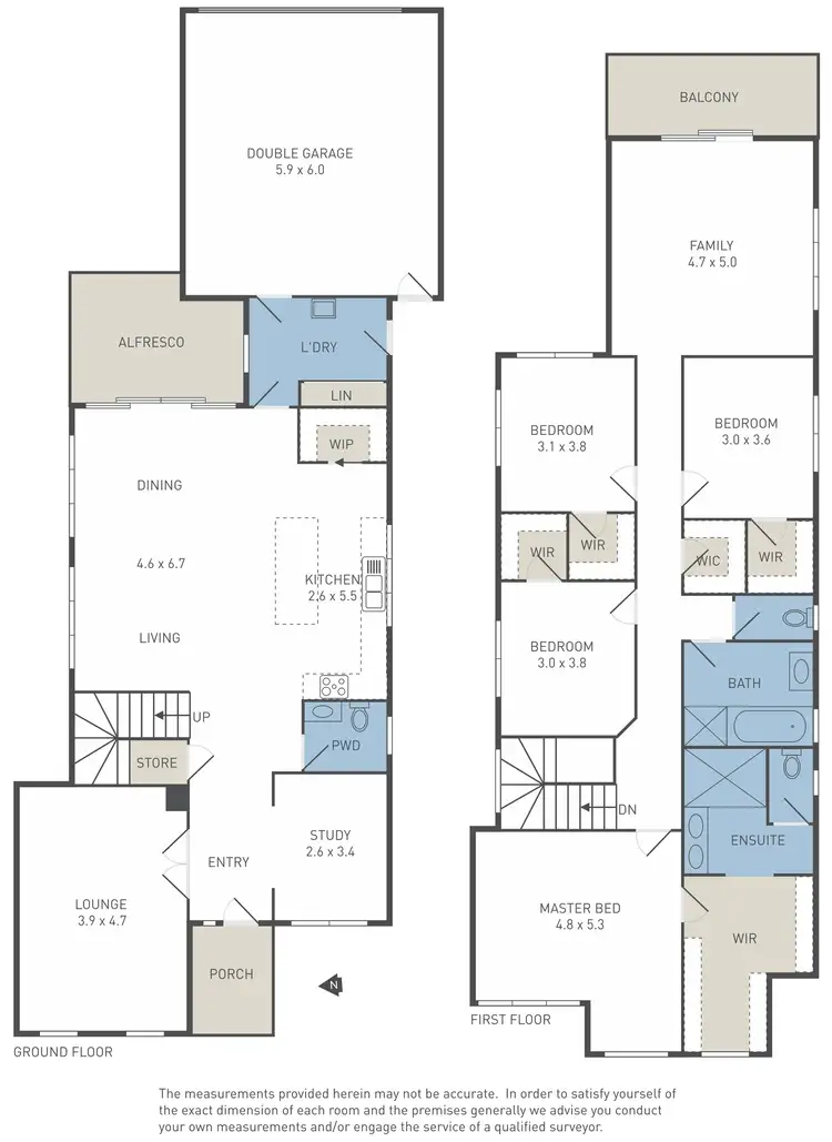Floorplan of Homely house listing, 174 The Esplanade, Caroline Springs VIC 3023