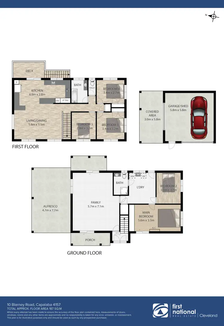 Floorplan of Homely house listing, 10 Blarney Road, Capalaba QLD 4157