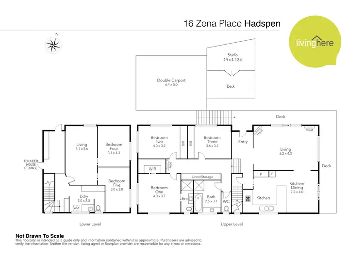 Floorplan of Homely house listing, 16 Zena Place, Hadspen TAS 7290