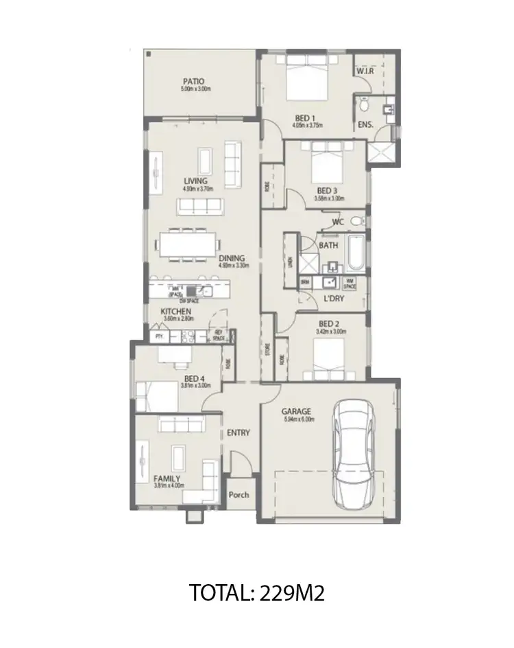 Floorplan of Homely house listing, 22 Tree Ring Circuit, Mango Hill QLD 4509