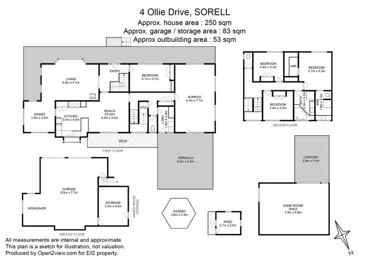 Floorplan of Homely house listing, 4 Ollie Drive, Sorell TAS 7172