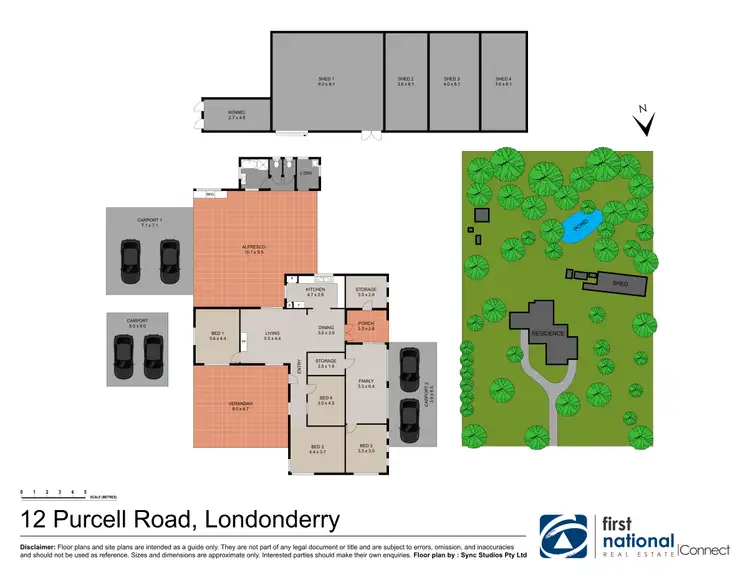Floorplan of Homely rural property listing, 12-18 Purcell Road, Londonderry NSW 2753