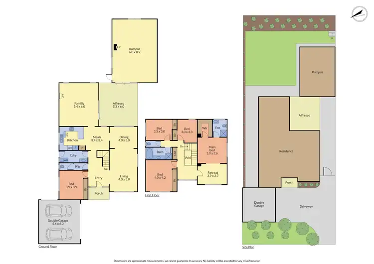 Floorplan of Homely house listing, 21 Bryden Drive, Ferntree Gully VIC 3156