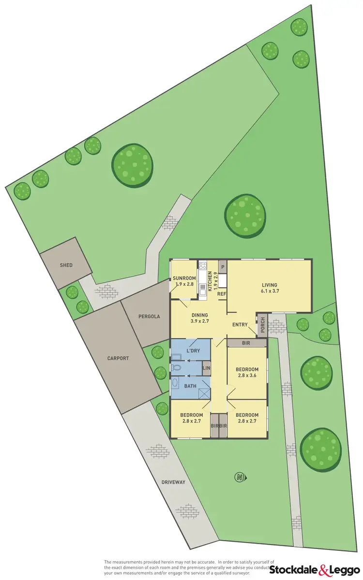 Floorplan of Homely house listing, 8 Winton Court, Broadmeadows VIC 3047