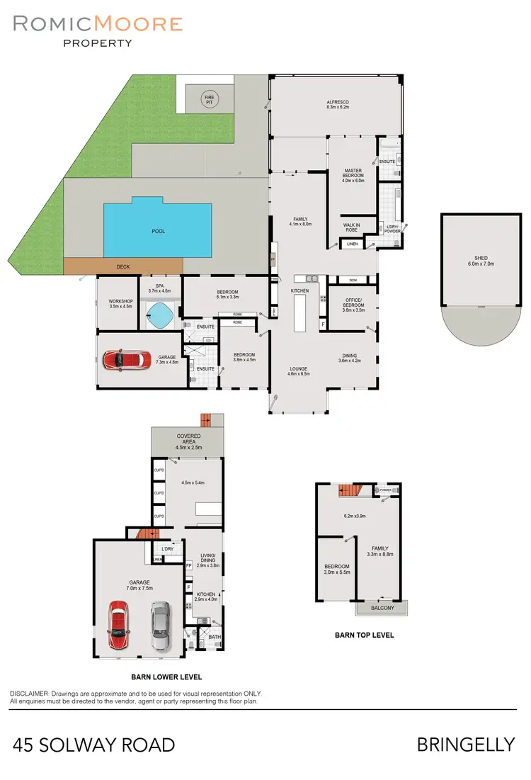 Floorplan of Homely rural property listing, 45 Solway Road, Bringelly NSW 2556
