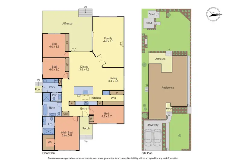 Floorplan of Homely house listing, 46 Turramurra Drive, Rowville VIC 3178