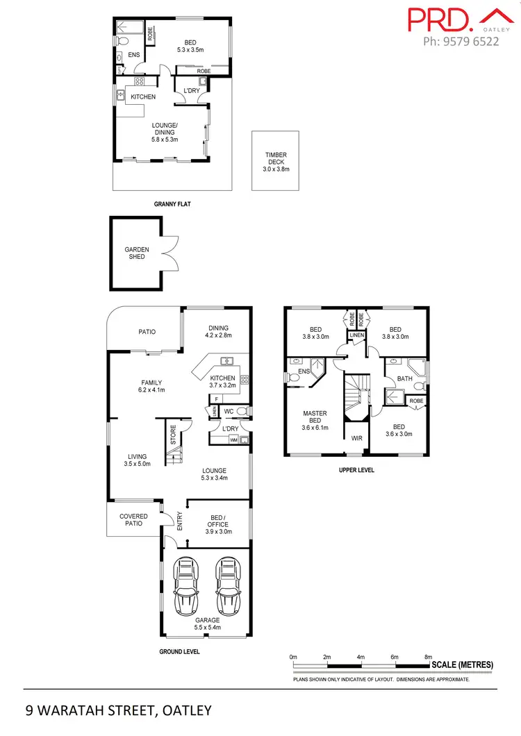 Floorplan of Homely house listing, 9 Waratah Street, Oatley NSW 2223