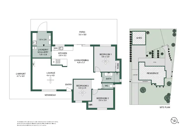 Floorplan of Homely house listing, 5 Lucken Place, Bibra Lake WA 6163