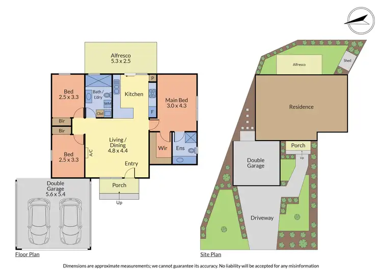 Floorplan of Homely house listing, 30 Cherrytree Rise, Knoxfield VIC 3180