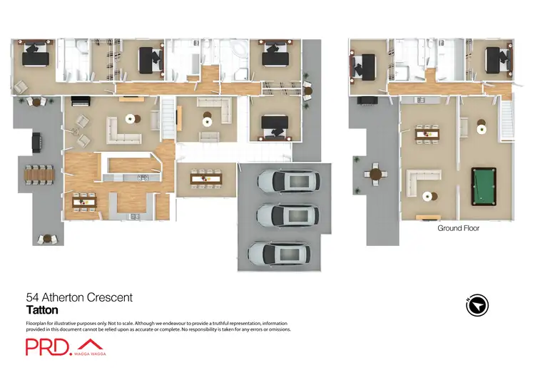 Floorplan of Homely house listing, 54 Atherton Crescent, Tatton NSW 2650