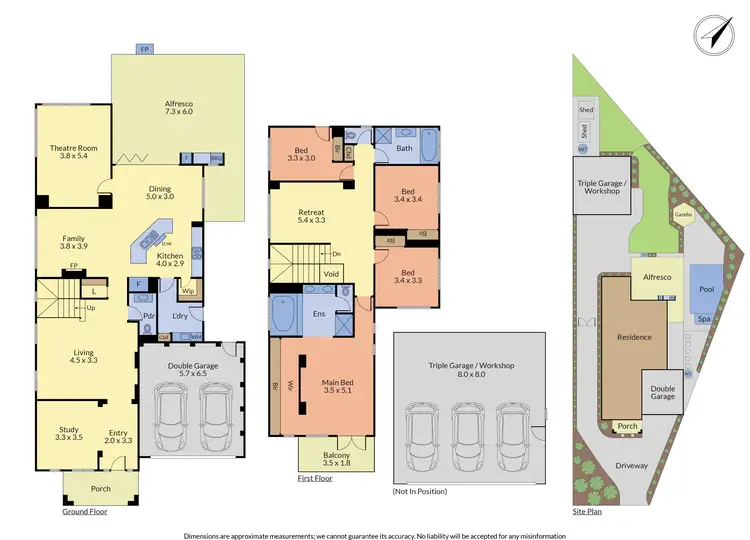 Floorplan of Homely house listing, 4 Taree Court, Ferntree Gully VIC 3156