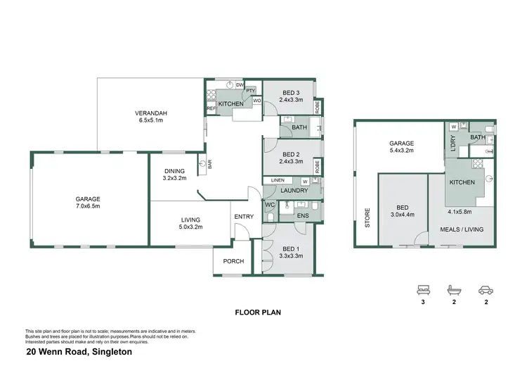 Floorplan of Homely house listing, 20 Wenn Road, Singleton WA 6175