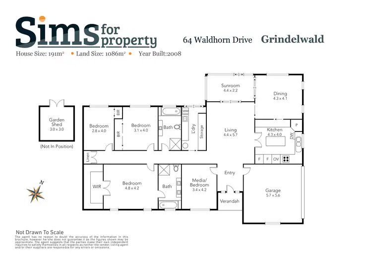 Floorplan of Homely house listing, 64 Waldhorn Drive, Grindelwald TAS 7277