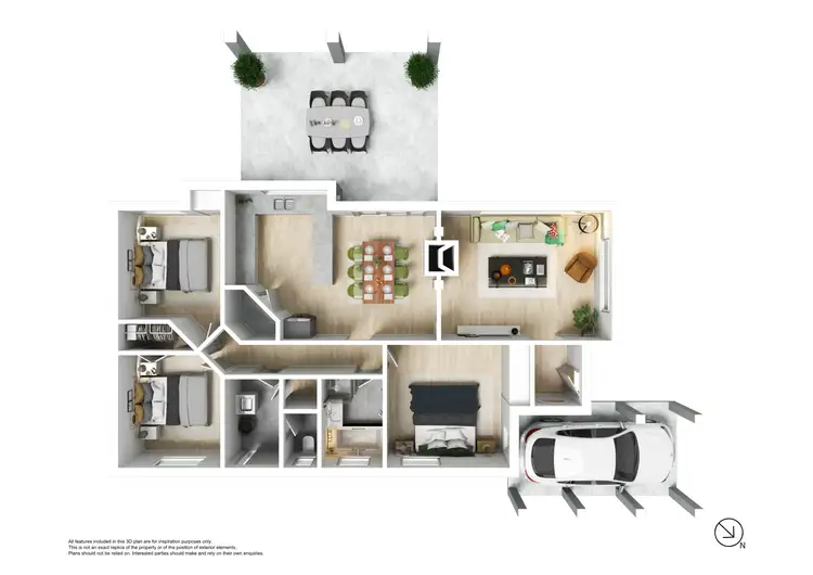 Floorplan of Homely villa listing, 2/3 Boulder Street, Bentley WA 6102