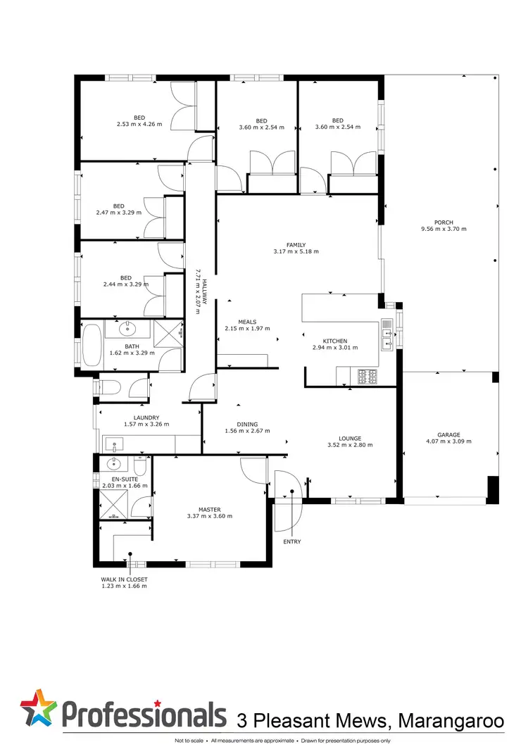 Floorplan of Homely house listing, 3 Pleasant Mews, Marangaroo WA 6064
