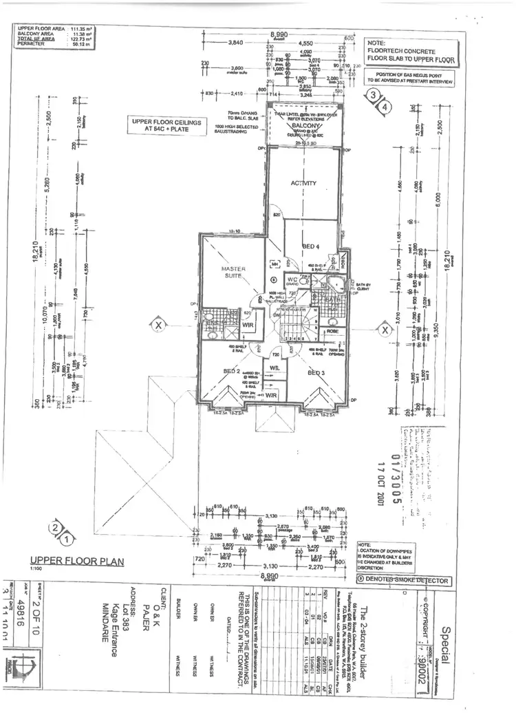Floorplan of Homely house listing, 5 Kage Entrance, Mindarie WA 6030