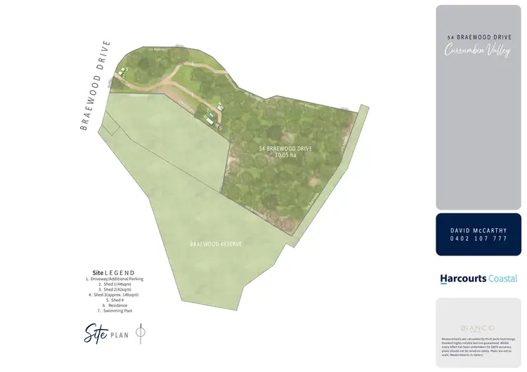 Floorplan of Homely house listing, 54 Braewood Drive, Currumbin Valley QLD 4223