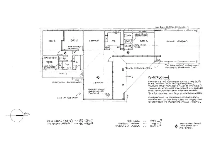 Floorplan of Homely house listing, 36 Ash Ave, Sandy Point VIC 3959