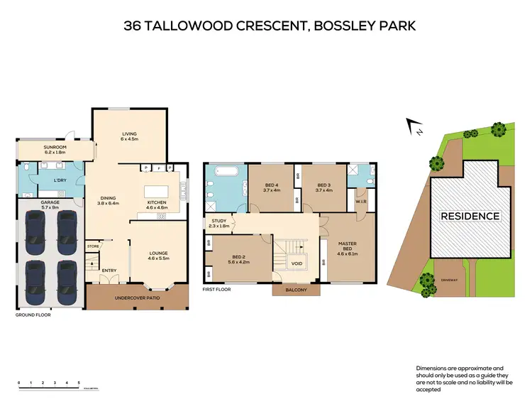 Floorplan of Homely house listing, 36 Tallowood Crescent, Bossley Park NSW 2176