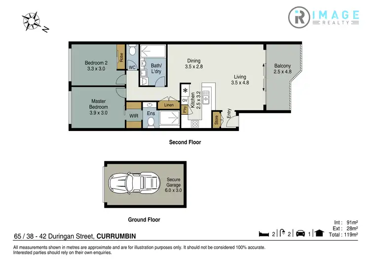 Floorplan of Homely apartment listing, 65/38-42 Duringan Street, Currumbin QLD 4223