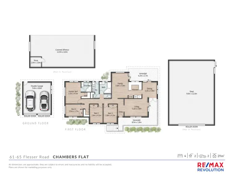 Floorplan of Homely house listing, 61-65 Flesser Rd, Chambers Flat QLD 4133