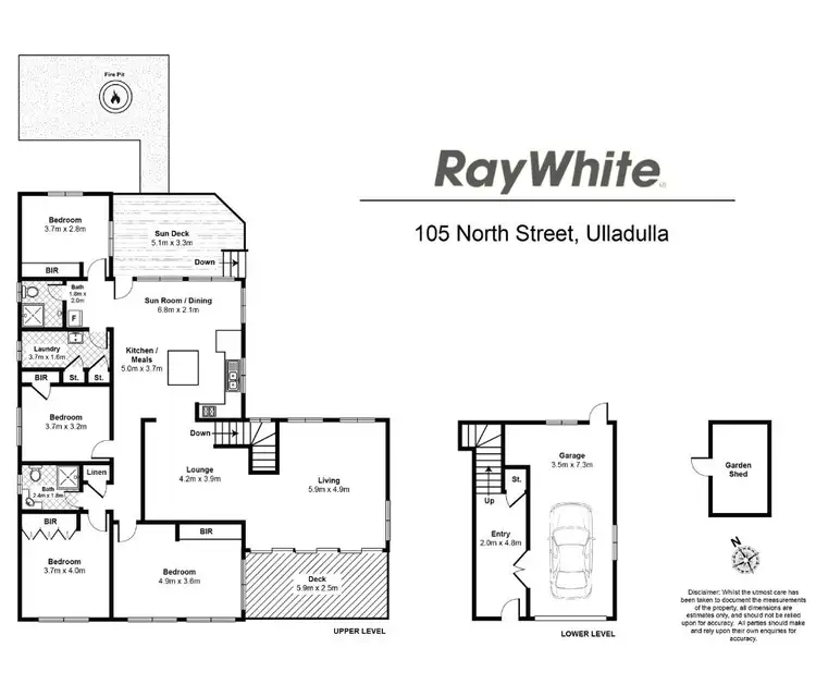 Floorplan of Homely house listing, 105 North Street, Ulladulla NSW 2539