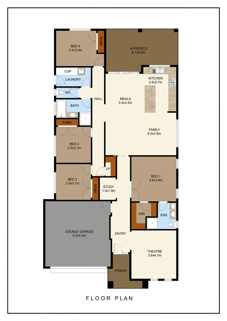 Floorplan of Homely house listing, 24 Corduroy Road, Elizabeth Hills NSW 2171