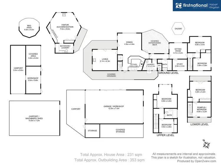 Floorplan of Homely house listing, 120 Resolution Road, Adventure Bay TAS 7150