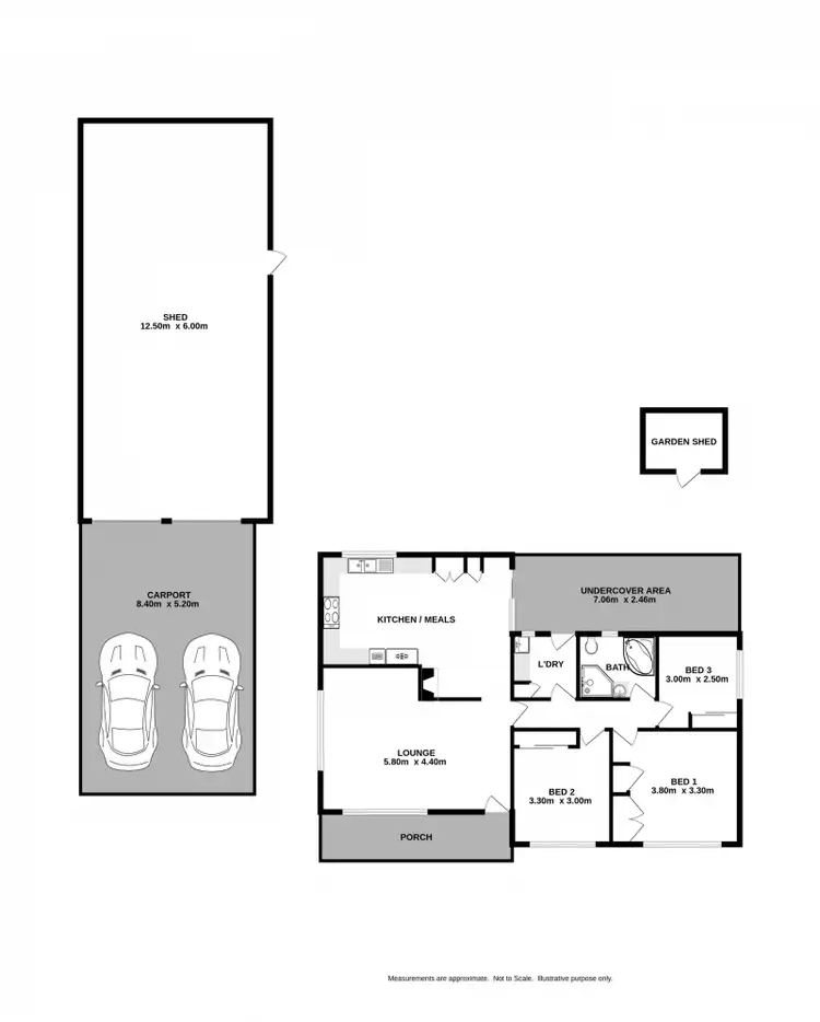 Floorplan of Homely house listing, 18 Kensington Court, Thurgoona NSW 2640