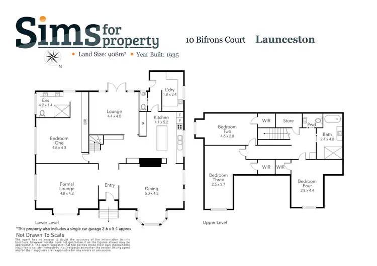 Floorplan of Homely house listing, 10 Bifrons Court, East Launceston TAS 7250