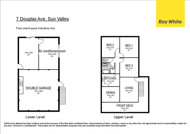 Floorplan of Homely house listing, 7 Douglas Avenue, Sun Valley QLD 4680