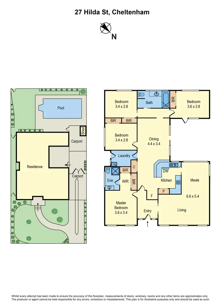 Floorplan of Homely house listing, 27 Hilda Street, Cheltenham VIC 3192