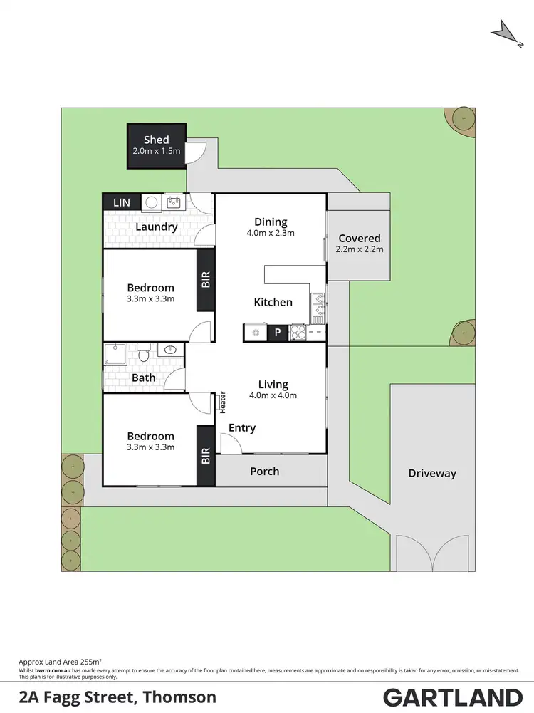 Floorplan of Homely house listing, 2A Fagg Street, Thomson VIC 3219