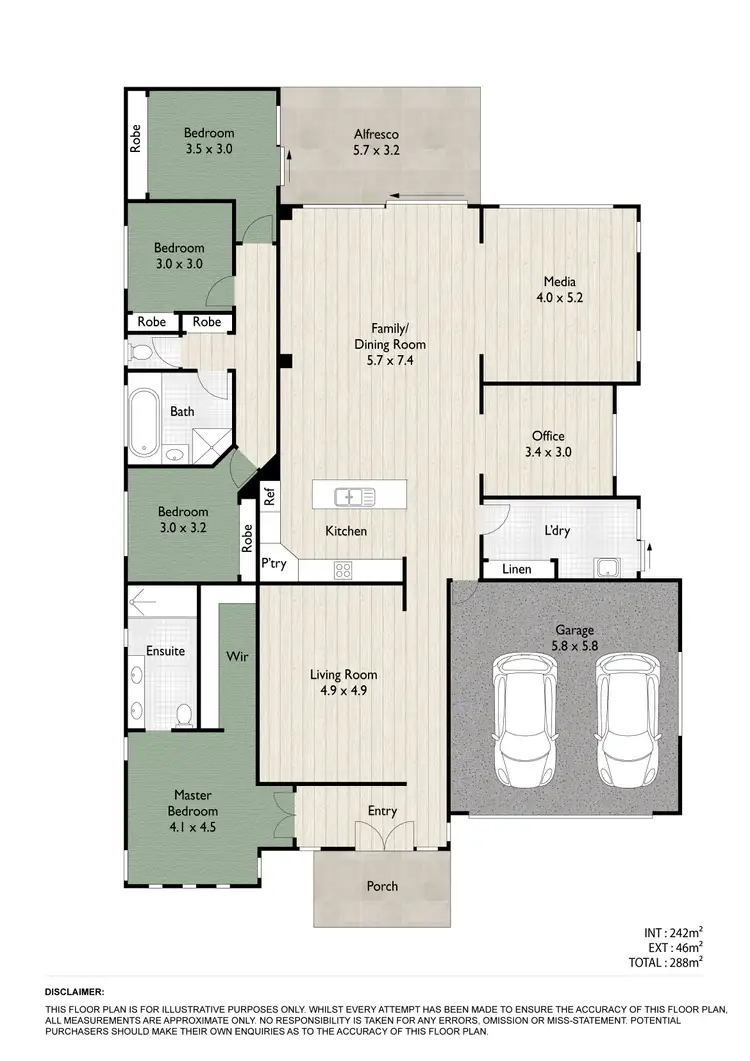 Floorplan of Homely house listing, 11 Foambark Street, North Lakes QLD 4509
