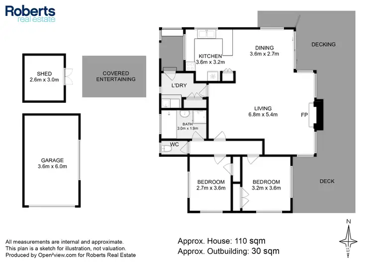 Floorplan of Homely house listing, 9 Pyke Court, Swansea TAS 7190