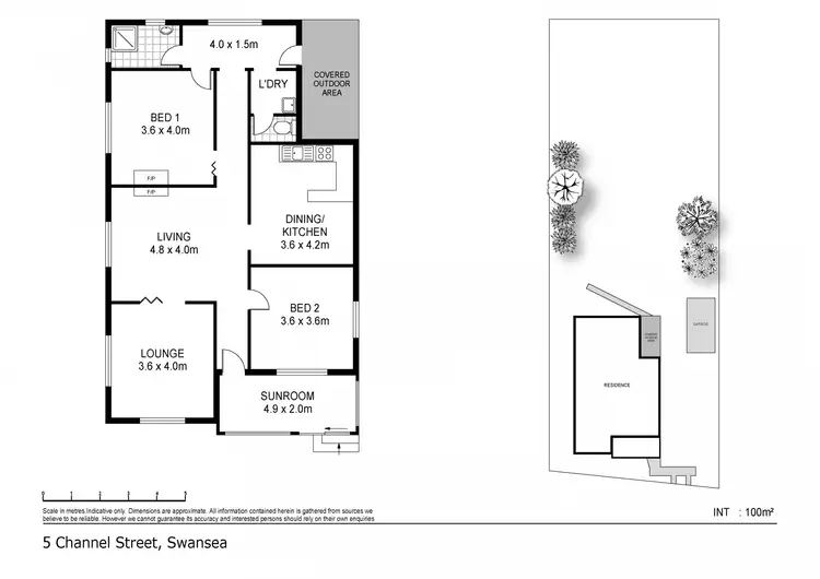 Floorplan of Homely house listing, 5 Channel Street, Swansea NSW 2281