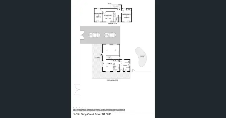 Floorplan of Homely house listing, 3 Chin Gong Cir, Driver NT 830