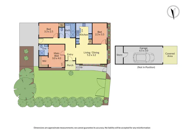 Floorplan of Homely unit listing, 1/36 The Glen, Ferntree Gully VIC 3156