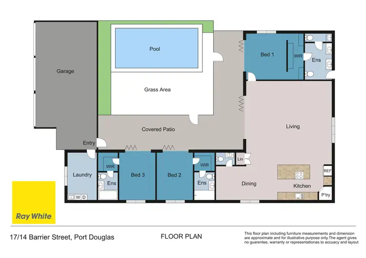 Floorplan of Homely house listing, 17/14 Barrier Street, Port Douglas QLD 4877