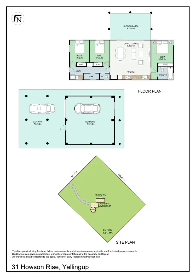 Floorplan of Homely house listing, 31 Howson Rise, Yallingup WA 6282