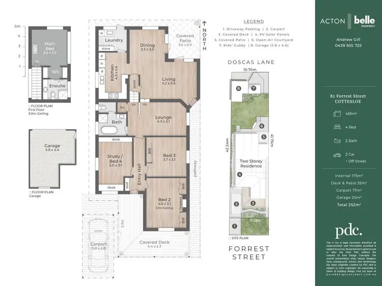 Floorplan of Homely house listing, 82 Forrest Street, Cottesloe WA 6011
