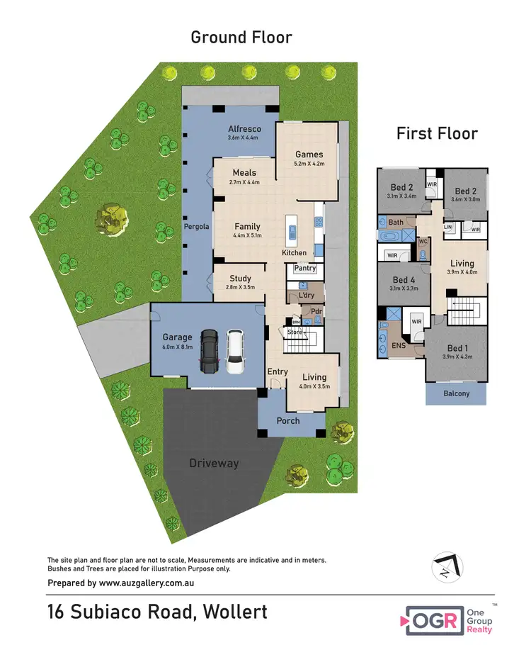 Floorplan of Homely house listing, 16 Subiaco Road, Wollert VIC 3750