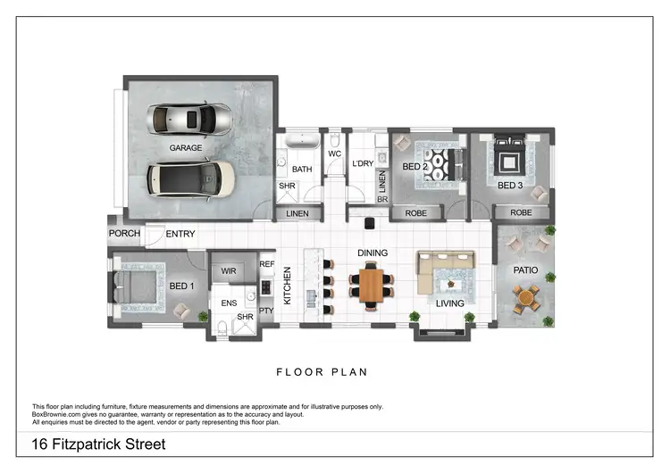 Floorplan of Homely house listing, 16 Fitzpatrick Street, Walkerston QLD 4751
