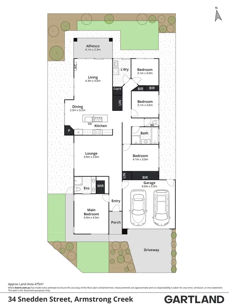 Floorplan of Homely house listing, 34 Snedden Street, Armstrong Creek VIC 3217