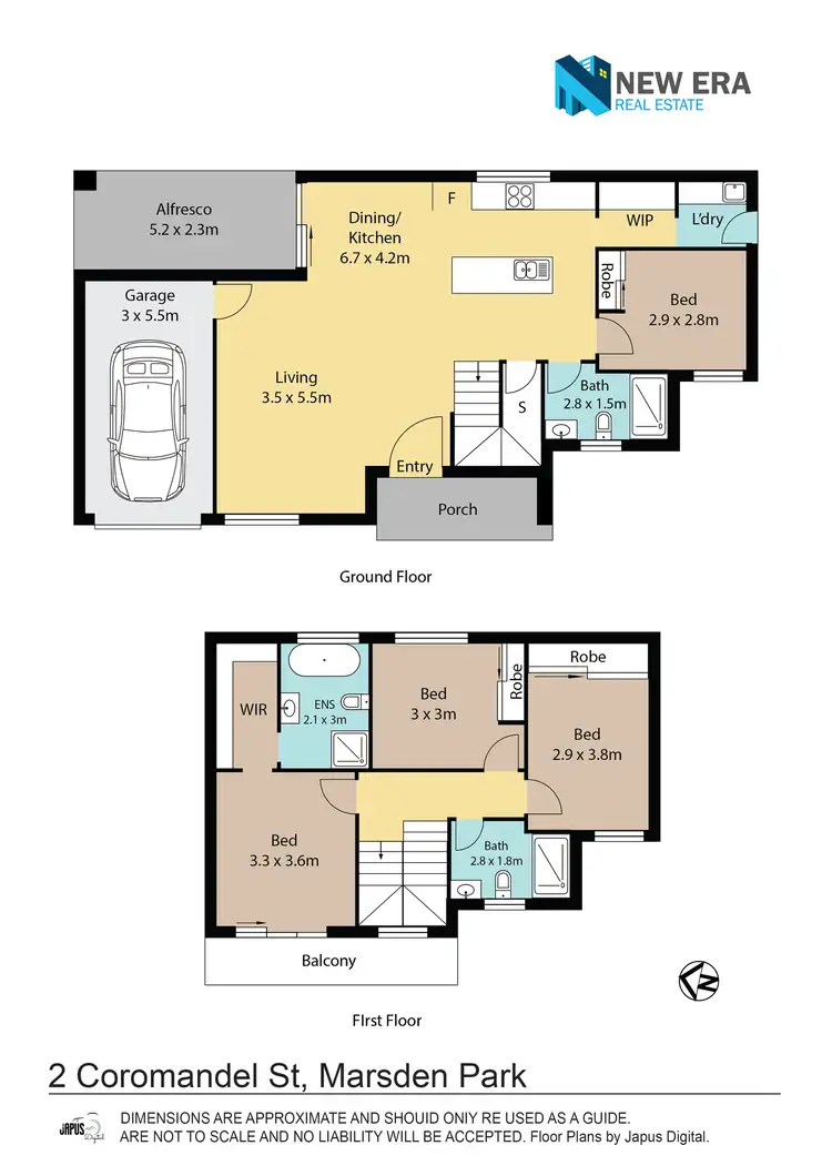 Floorplan of Homely house listing, 2 Coromandal St, Marsden Park NSW 2765